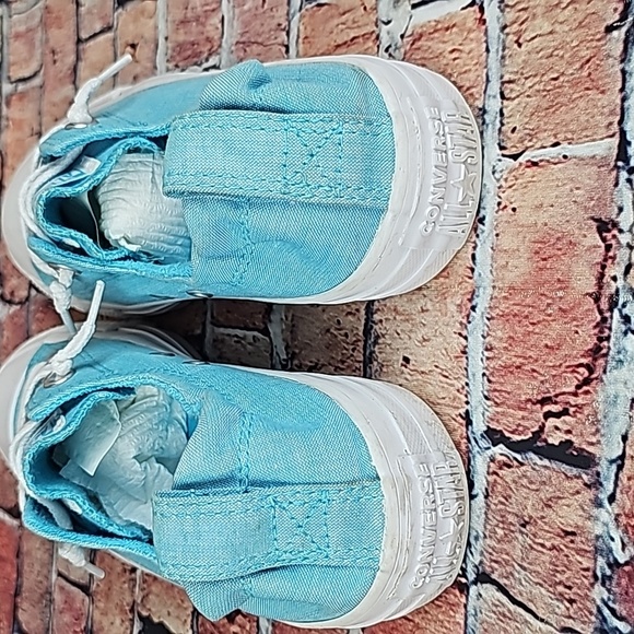 CONVERSE ALL-STAR CHUCK TAYLOR SCINCH BACK WOMANS SIZE 7.5 GUC - Picture 10 of 13